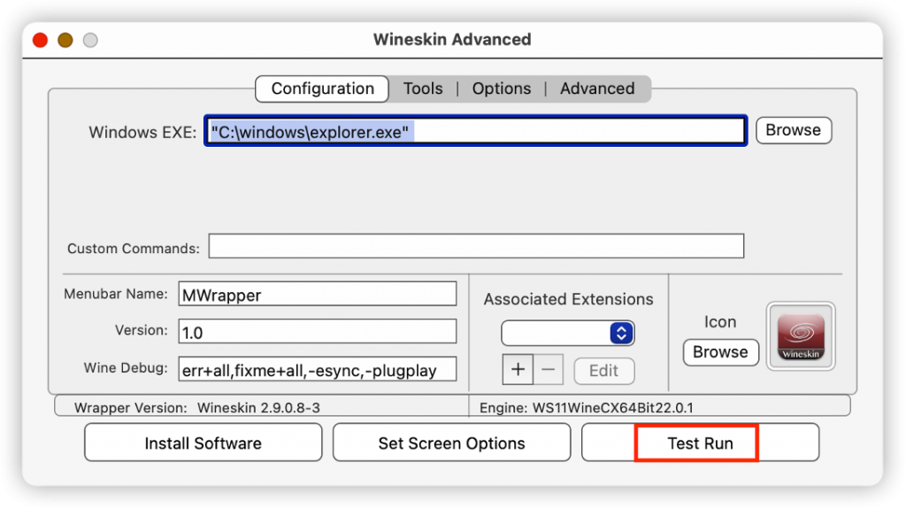 Mac（M1芯片）上通过Wineskin使用Winbox插图27